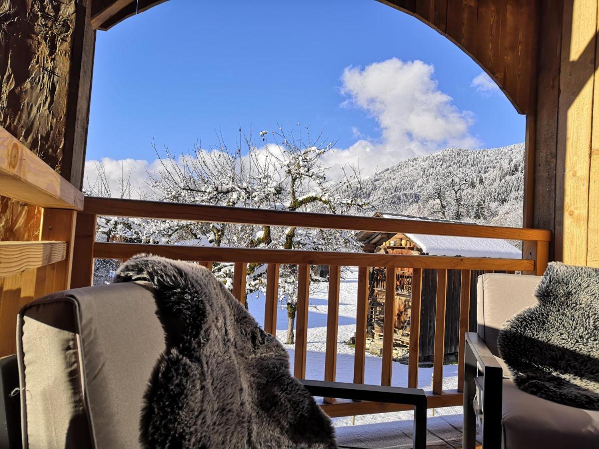 Chez Lucienne, Jacuzzi Et Sauna Samoëns Eksteriør billede
