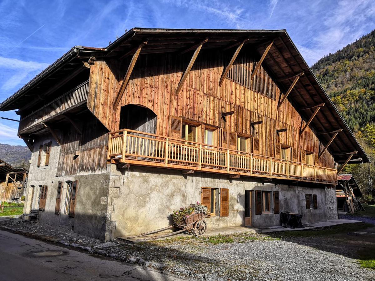 Chez Lucienne, Jacuzzi Et Sauna Samoëns Eksteriør billede