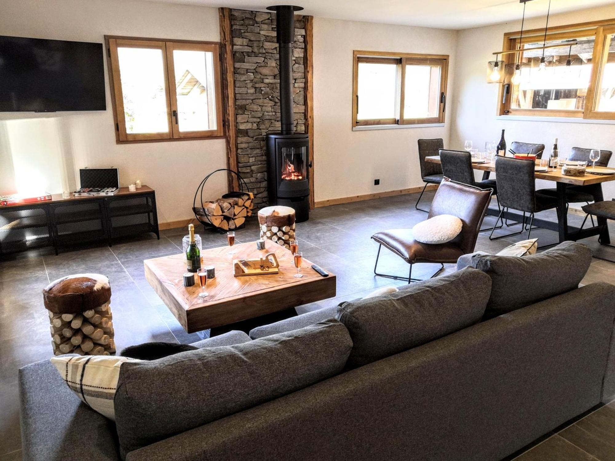 Chez Lucienne, Jacuzzi Et Sauna Samoëns Eksteriør billede