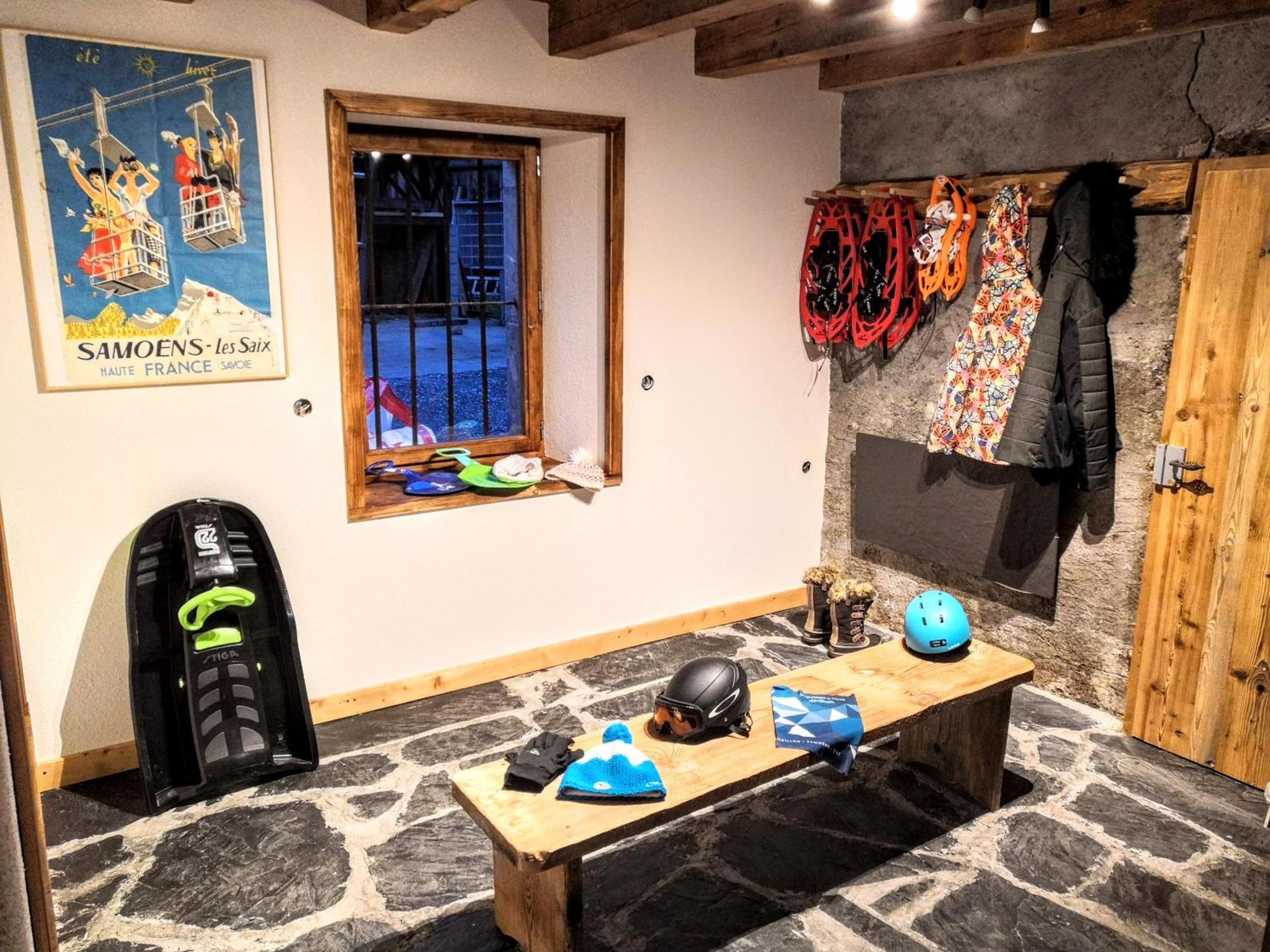 Chez Lucienne, Jacuzzi Et Sauna Samoëns Eksteriør billede
