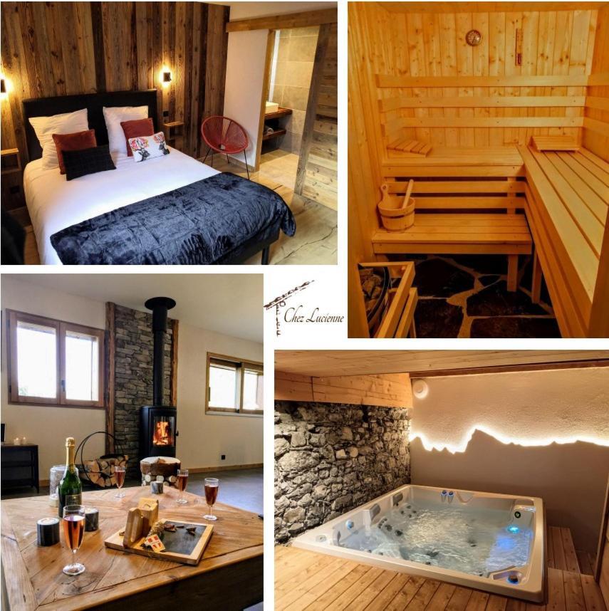 Chez Lucienne, Jacuzzi Et Sauna Samoëns Eksteriør billede