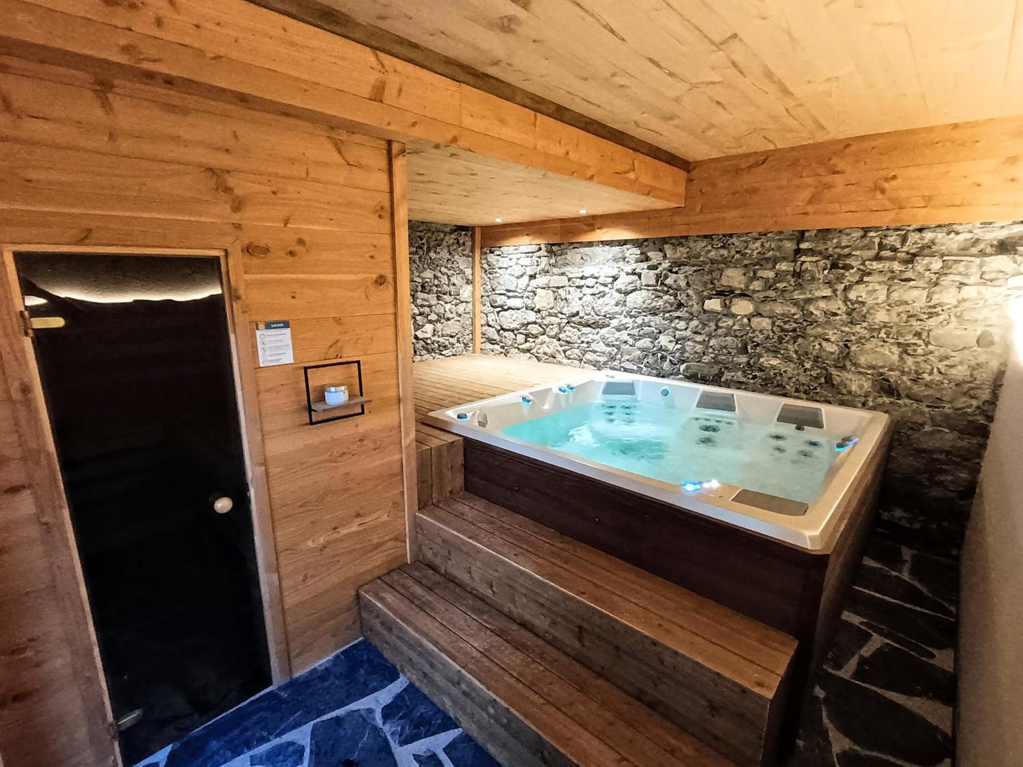 Chez Lucienne, Jacuzzi Et Sauna Samoëns Eksteriør billede